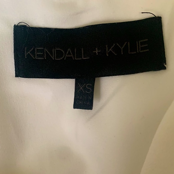 Kendall & Kylie White Polyester Dress - Picture 3 of 3